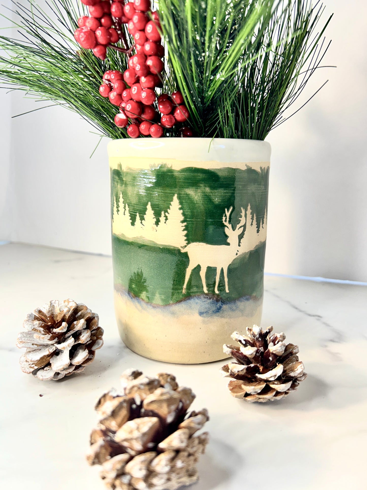 Winter Vases