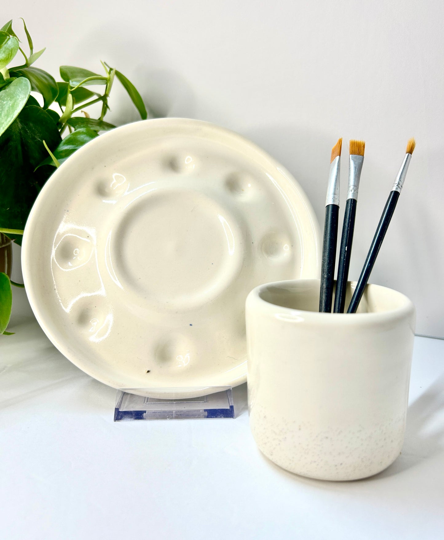 Artist Palette & Cup