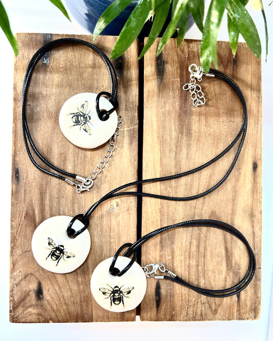 Honeybee Pendant Necklace