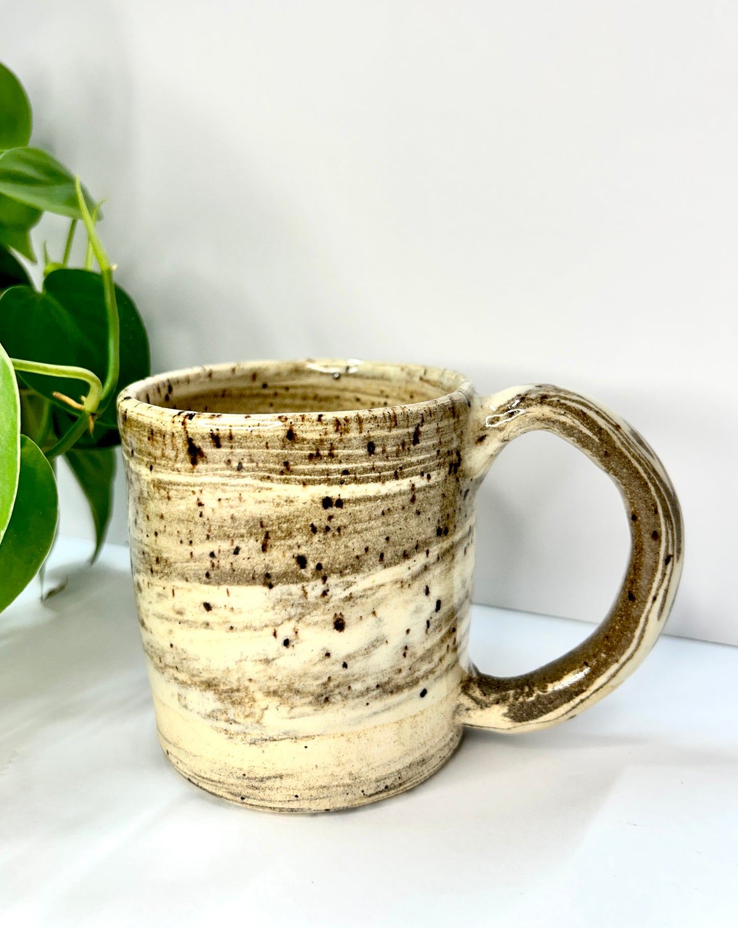 Brown Swirl Mug