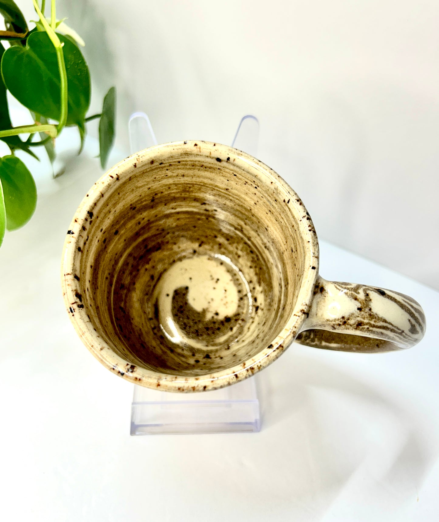 Brown Swirl Mug