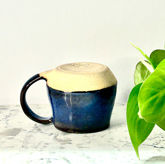 Blue & Brown Espresso Cup