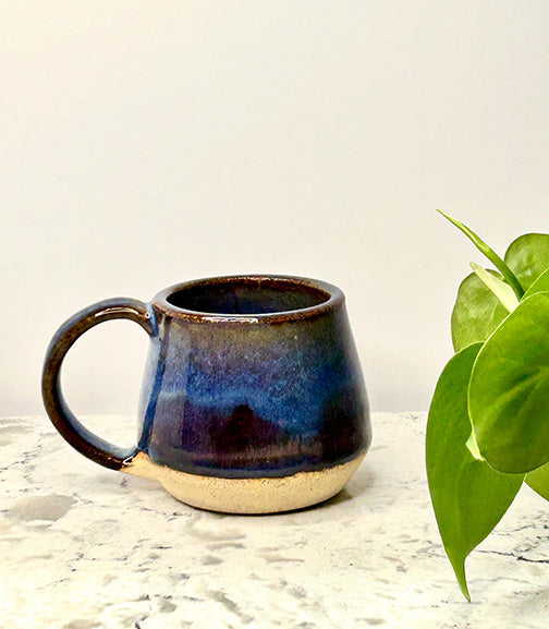 Blue & Brown Espresso Cup