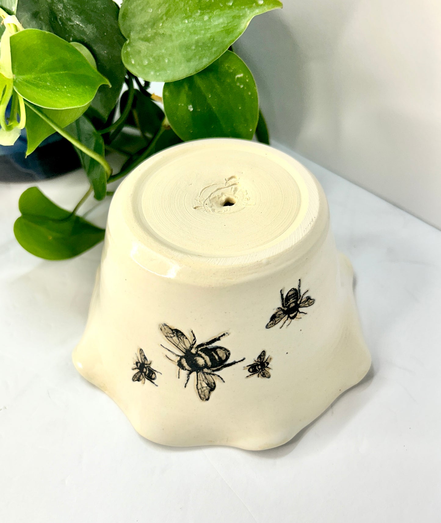 Honeybee Wavy Planter